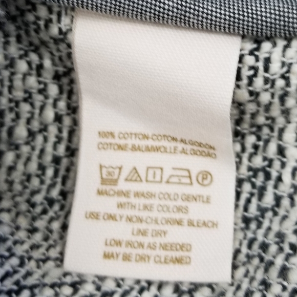 Free People Tattered Tweed Gray Cropped Moto Fleece Sleeve Jacket Size 6 - Picture 4 of 12